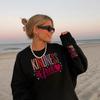 Women's Autumn/Winter Casual Printed Sweatshirt Hoodie - Long-Sleeved, Round Neck