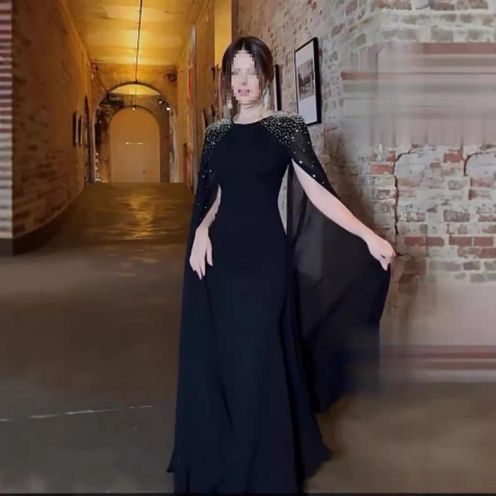 Fall Winter New Hot Drilling Evening Dress, Women's Formal Party Dress for Crossborder Export