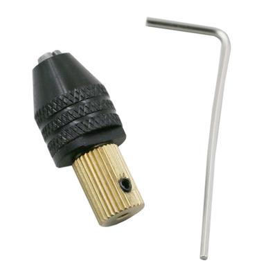 Eixo de Motor Elétrico Mandril Mini Furadeira Fixador Broca Adaptador de Mandril Hexagonal