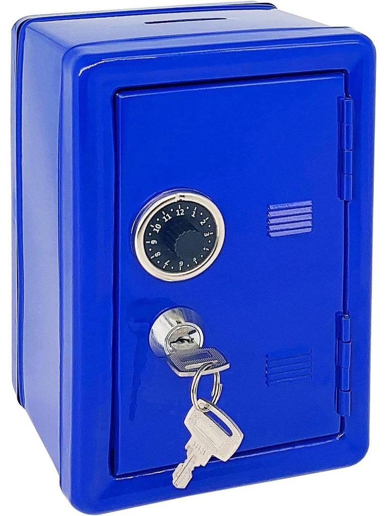 Kreatives Metall-Sparschwein: Kindersparschwein mit Schloss