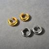 Circle Earrings Women'S Fashion Style Design Sense Autumn And Winter Retro Earrings Earrings French Earrings