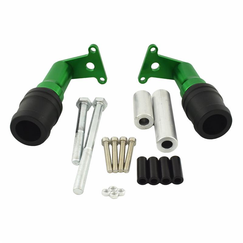 Motorbike Engine Crash Pads Frame Sliders Protector For Kawasaki Ninja 250 400 2018 2019 2020 2021 2022 2023 2024