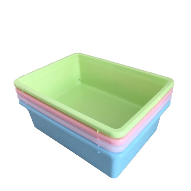Colorful Plastic Kitchen Storage Baskets