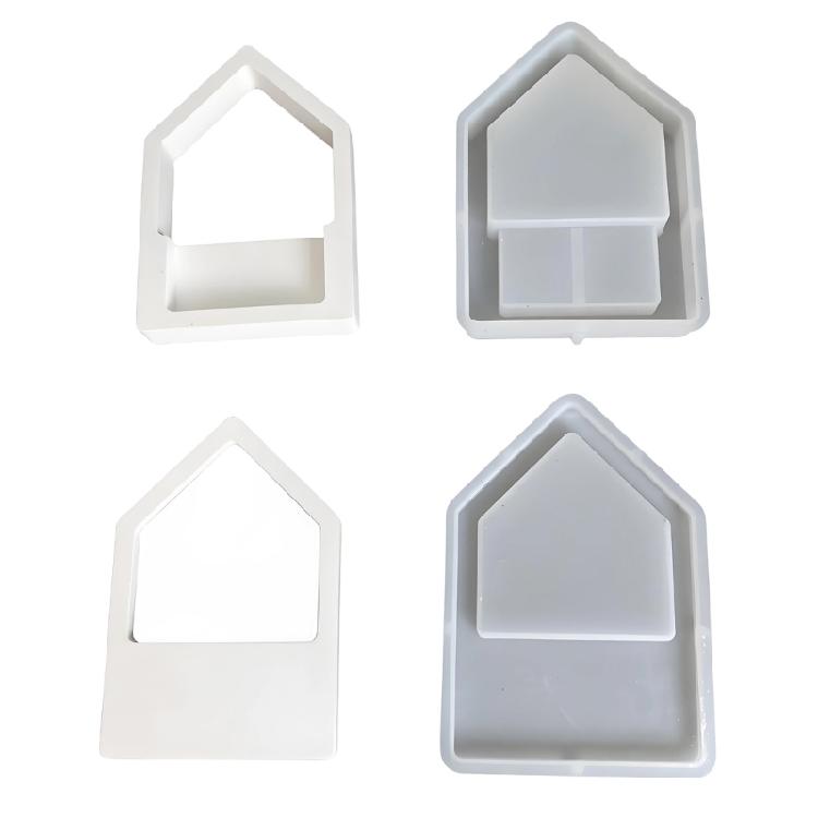 

Silicone House Mould For Artistic Creation Including Resin Castings And Decorative Objects 1
