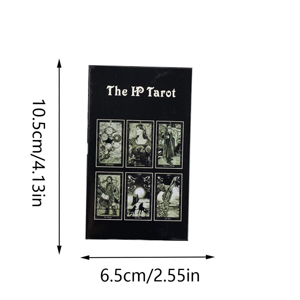 The HP Tarot 78 Tarot Deck Original Tarot Cards For Beginners And Light Seer's Tarot Divination Tools The Rider Tarot Deck