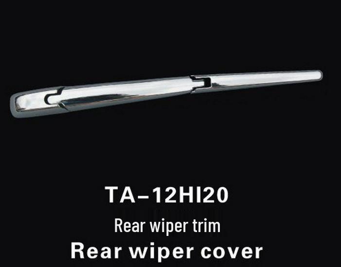 09-14 Highlander Rear Wiper Trim Modification - Toyota Highlander Bright Wiper Strip
