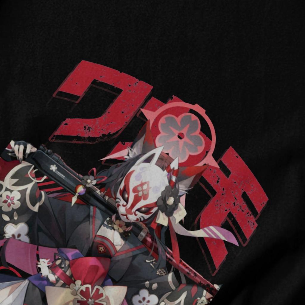 Men T Shirt Blue Archive Wakamo Japanese Anime Idea Y2K Graphic Short Sleeve Unisex Tops T Shirts
