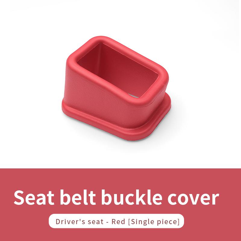 Car Seat Belt Buckle Cover EVA Anti Scratch Seatbelt Button Protector Seat Belt Protection Cover Auto Accessories Auto Interior