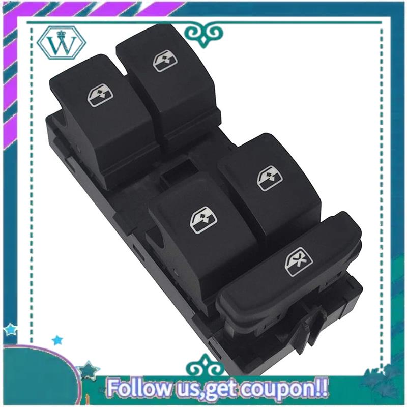 AA92-1 PCS 8 PIN Power Window Switch Control Button Black Plastic For VW Golf MK7 Passat B8 Tiguan Seat Ateca Lbiza/ST Leon 2016