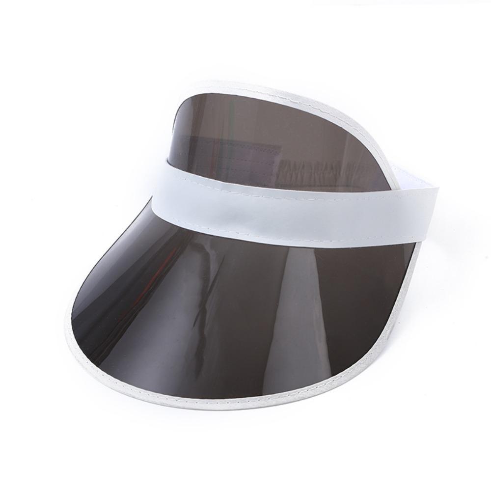 Flexibles transparentes Sonnenvisier Hut Sonnenschutz-Sonnenkappe Heißer Verkauf Baseballkappe Outdoor-Sport