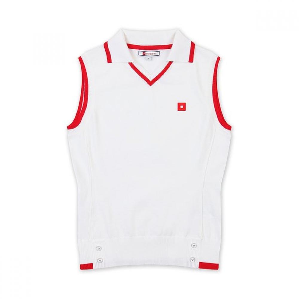 Onoff Women S Collar SleeveleSS Knit Of2732la White WHITE/38
