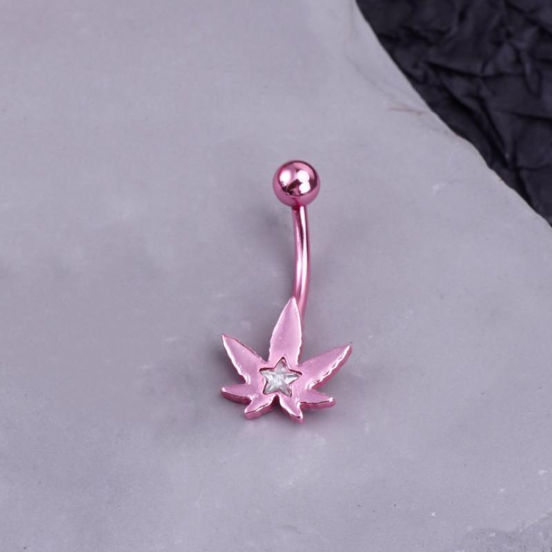 

Кольцо для пирсинга пупка Паук из нержавеющей стали с подвеской в виде сердца с цирконом для женщин, украшение для пирсинга тела