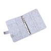 A5 A6 No Inner Pages Felt Shell Fabric Notebook Loose Leaf Notebook Inner Page Ring Binder Stationery Gift Student Supplies