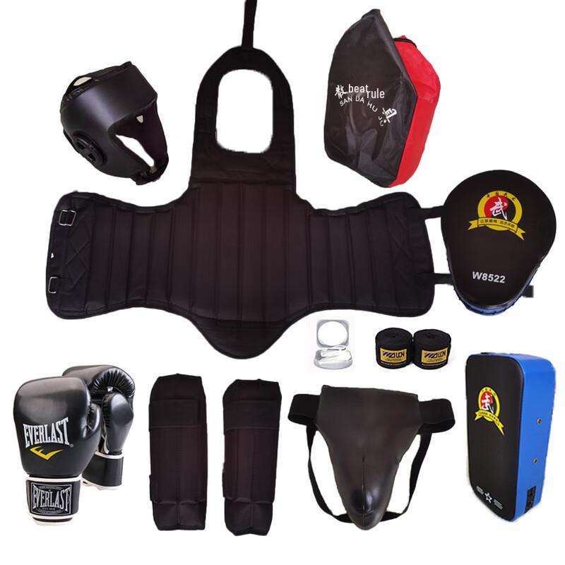 Longchan Adult & Kids Thickened Sanda Boxing Protective Gear Set
