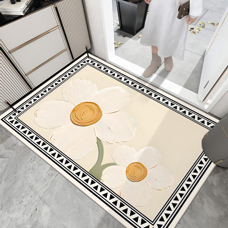 Diatom mud bathroom floor mat, water absorption door, toilet, kitchen king size floor mat, non-slip bathroom, bath mat