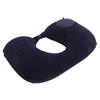 U Shape Pillow Press Inflatable Soft Head Rest Cushion Cervical Protection for Car Office