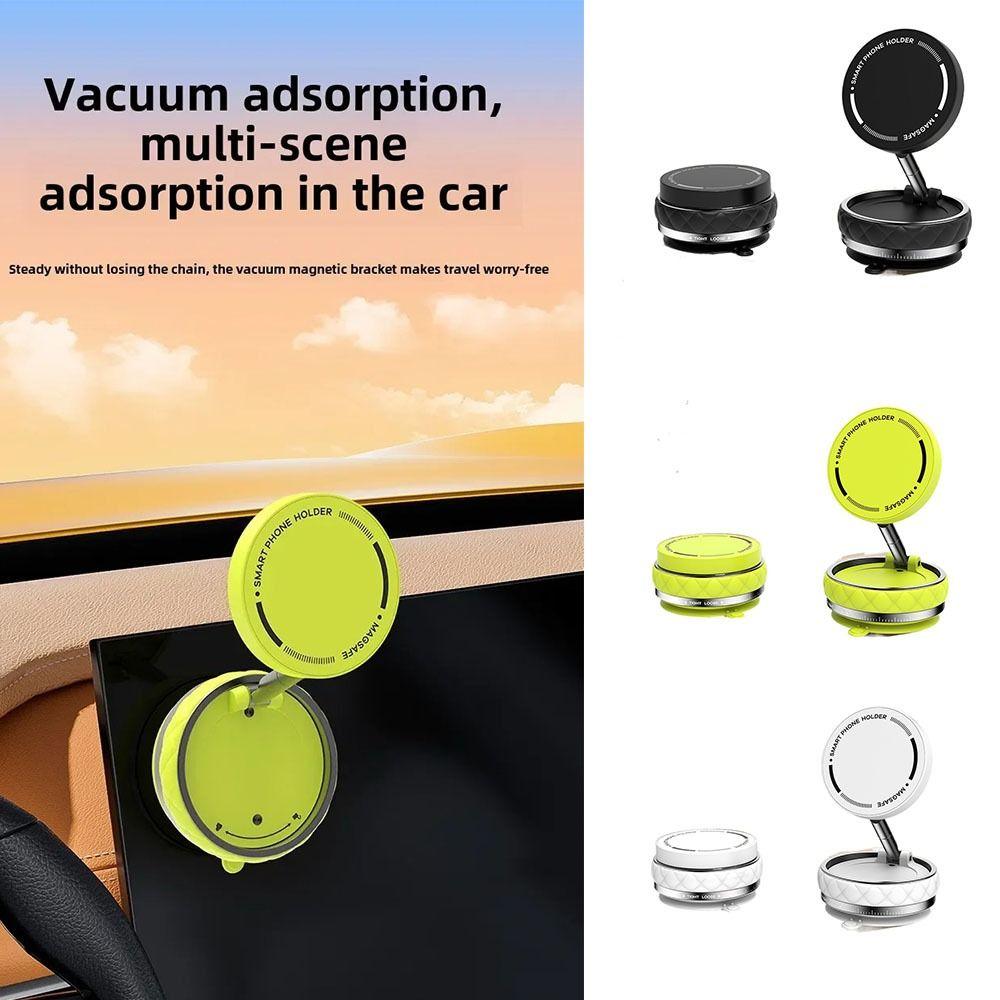 Hands-Free Foldable  Magnetic Car Holder Folding Rotatable Phone Bracket  Auto Truck Accessories