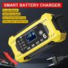 High Power For Motorcycle SUV Truck Pulse Repair Battery Charging Intelligent LED Display Smart Car Battery Charger Multifunctional 12V/6A