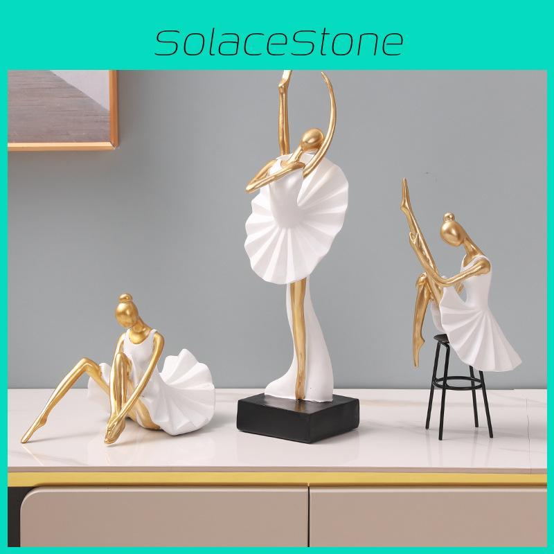 Ballet Dancer Elegant Resin Figurine Home Decor Gift For Colleagues Or Kids