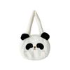 Animal Students School Bag Plush Cartoon Messaage Bag Adjustable Panda Backpack  Travel