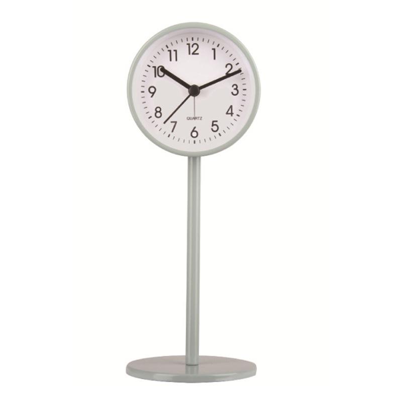 Minimalist Alarm Clock Simple Nordic Style Student with Silent Bedside Clock Creative Desk Ornament Personalized Small Seat Clock