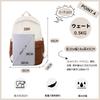 FANDARE Korean Women's Corduroy Backpack, Large Capacity, Lightweight, Popular School Backpack, Unisex, for High School and Middle School Girls,