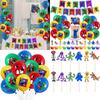 Friends Rainbow Theme Birthday Party Supplies Balloon Banner Cake Toppers Decor