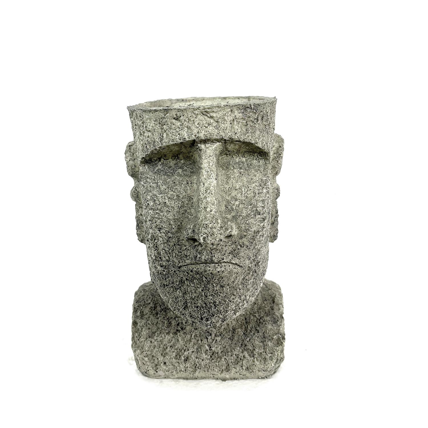 

Succulent Holder Abstract Face Pot For Garden For Patio Gray Unique Resin Face Decor Home Decor Resin Construction China Mainland