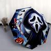 1pc Scream Automatic Folding Umbrella - Compact 8-Rib Design, Durable Plastic & Iron, Perfect Gift for Friends & Family,  yy250923030