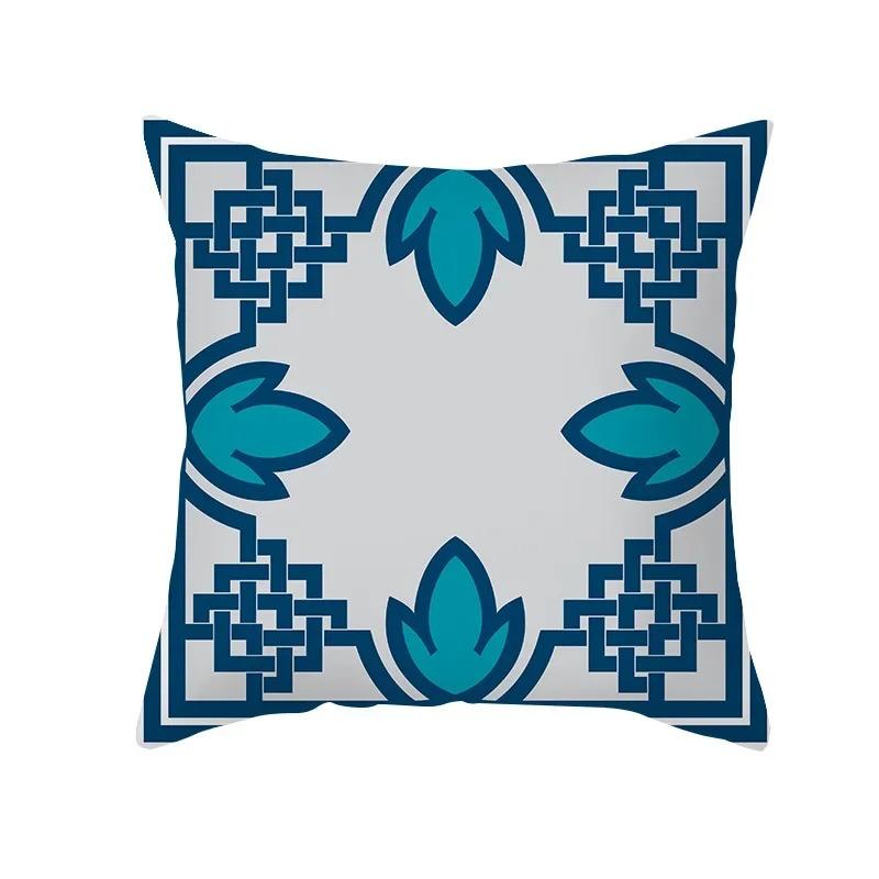 Home Decor Exquisite Patterned Decorative Throw Pillow Covers Pattern Cushion Cover Suitable For Sofa Bedroom Car Pillow Cover