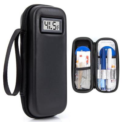 Tragbare isolierte Kühltasche mit digitaler Temperaturanzeige für Outdoor-Reisen, Camping, Notfallgebrauch
