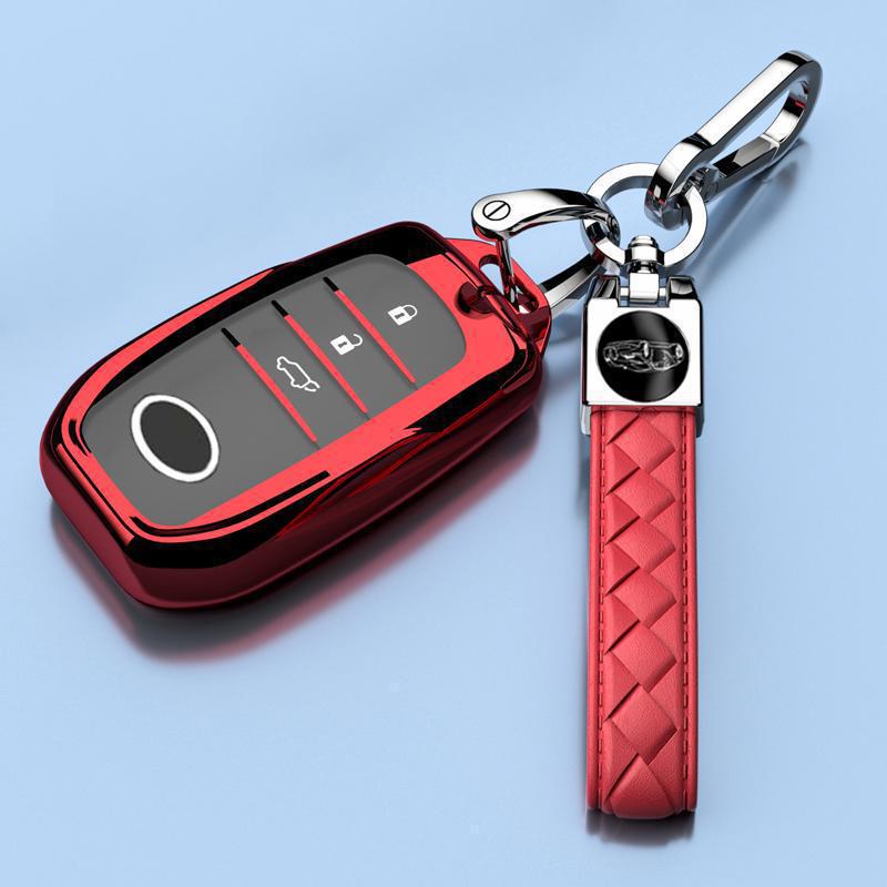 Luxus Schlüsselanhänger-Anhänger für 2025 Toyota Highlander – Unisex, Vollständig geschlossene Schnalle mit 380T Hybridkette