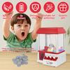 Creative Claw Machine Arcade Game with 24 Game Coin Mini Candy Grabber Machine Prize Toys Dispenser for Kids Gifts Party Game