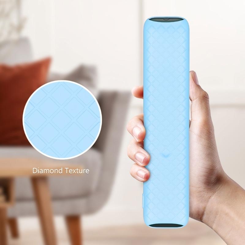 Scratchproof Silicone Sleeve Scratchproof Flexible Cover for Homatics Box R 4K Remote Control Case Skin with Lanyard