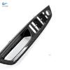 only LHD For BMW X5 X6 E70 E71 E72 4pcs Carbon Texture Car Interior Door Handle Pull Window Control Panel Replacement Cover