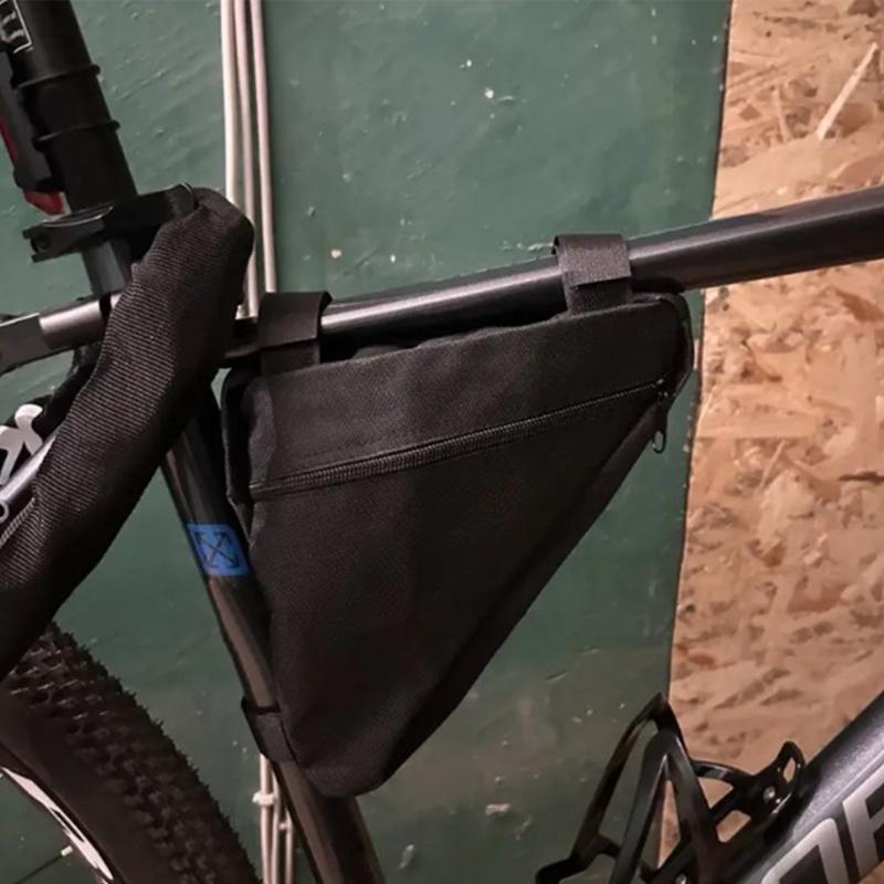 Durability Waterproofed Bike Frame Bag Antslip Base Low Wind Resistance Bag Bike Accessories Storage