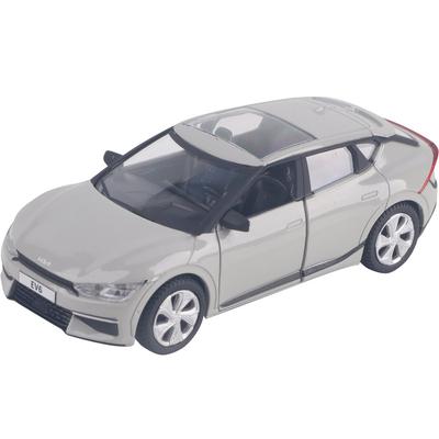 Kia EV6 GT Model auta z tlakově odlévaného kovu, Glacier