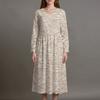 Women's Fashion Dress Spring V-neck Long Sleeve Dress