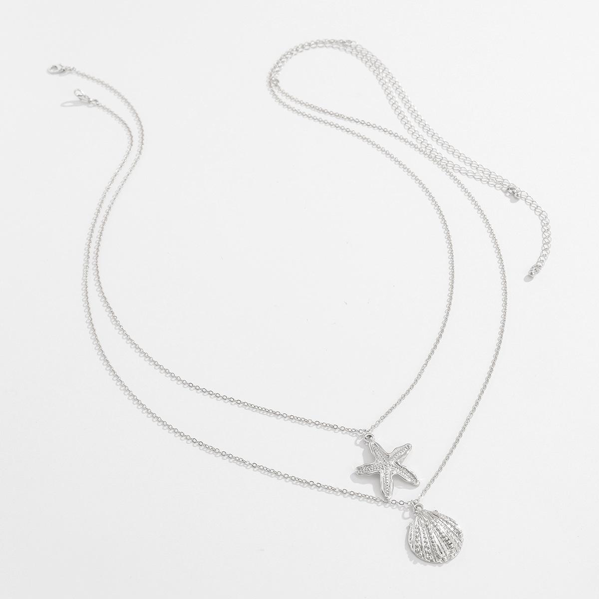 

2 шт./комплект. Підвіска «Морська зірка», кулон, ланцюжок на пояс, літня мода, прикраси для тіла, сексуальне бікіні, багатошаровий ланцюжок на живіт для жіночих аксесуарів