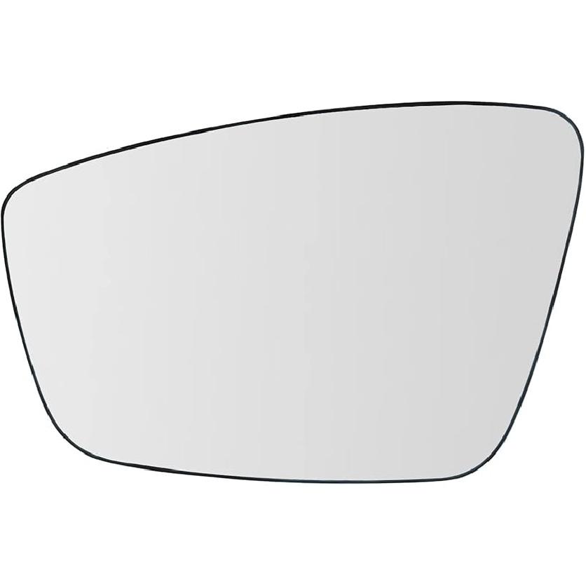 Passenger Side Mirror Lower Glass Replacement For 2011 2012 2013 2014 2015 2016 2017 2018 Volkswagen VW Passat Jetta Beetle - For Volkswagen VW