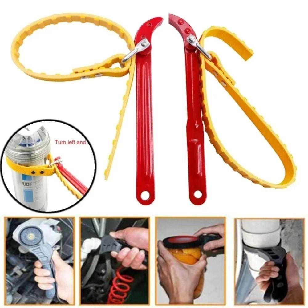 Wear Resistant Oil Filter Wrench Adjustable Belt Wrench Water Purifiers