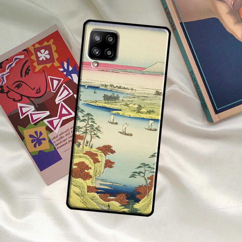 Japanese Ukiyoe Case For Samsung Galaxy A06 A16 A56 A36 A26 A54 A34 A14 A52 A32 A12 A13 A33 A53 A15 A35 A55