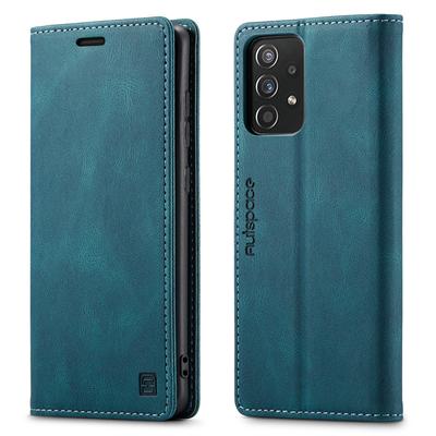 Pour Samsung Galaxy A72 Étui Portefeuille Magnétique Carte Housse à Rabat Pour Galaxy A72 5G 4G Étui Housse de Téléphone en Cuir de Luxe Support