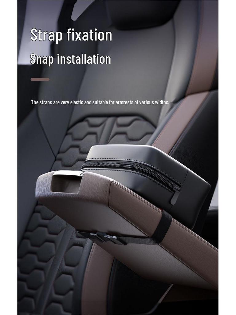 Špičkový držák loketní opěrky do auta - Závěsný úložný prostor na ubrousky a papíry