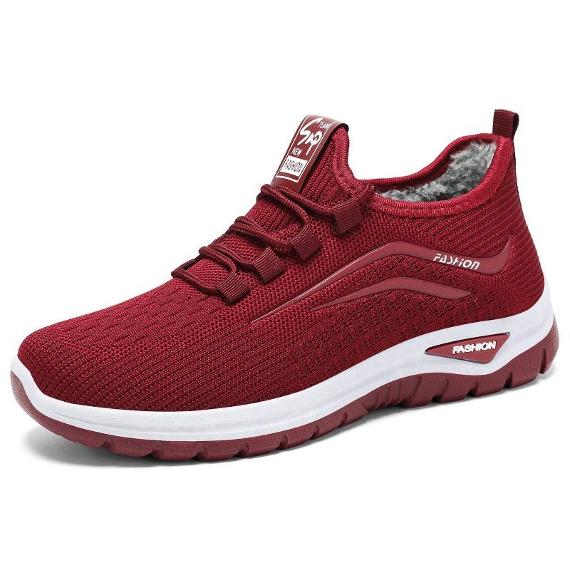 Nuove scarpe sportive da donna addensate in velluto Plus Scarpe calde casual alla moda Scarpe da corsa invernali antiscivolo e ammortizzanti