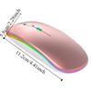 Colorful Wireless Mouse LED Light Gaming Bluetooth Mouse Computer Silent Mouse  Office/Home