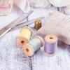 10/20/40pcs Wooden Empty Spools Unfinished Wood Sewing Thread Spool Natural Wire Weaving Bobbins for Crafts Embroidery Tools DIY