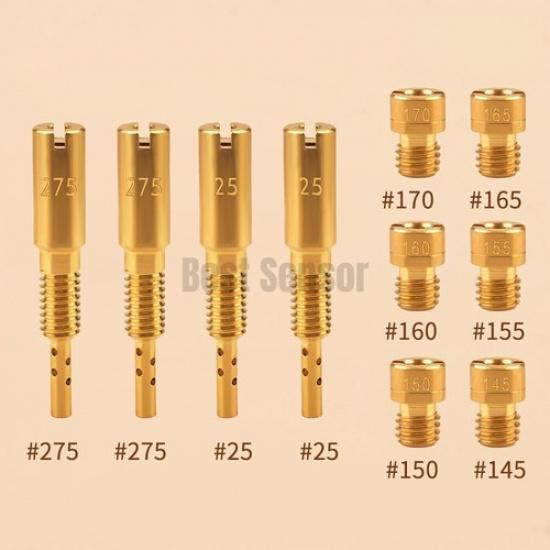 Carb Multi Jet Kit YFM660R Pilots 25/27.5 Ma 145-170 For 2001-05 Raptor 660R