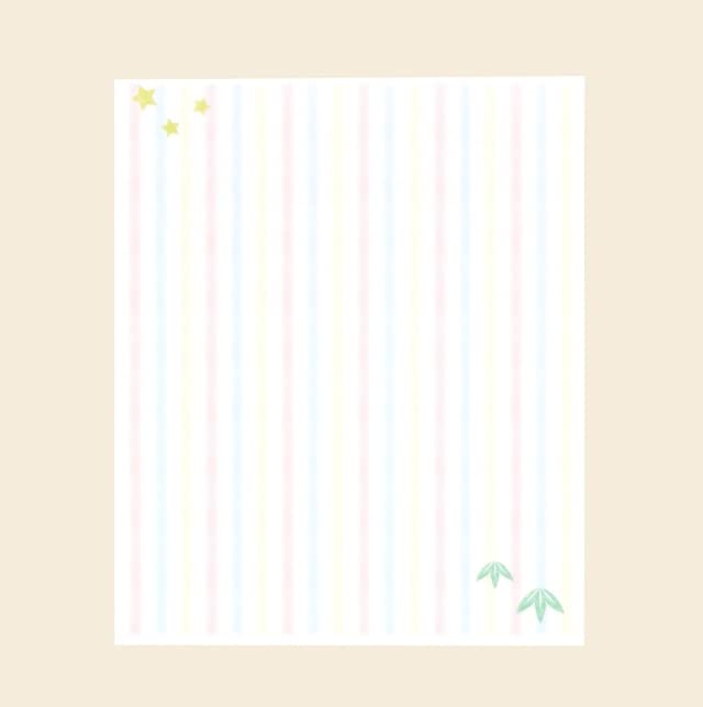 Kamiiso SAIEN Kaishi Kaishi de Tanabata 175mm x Pack of 3034 Paper, saison2, Design, 145mm, 20, No.