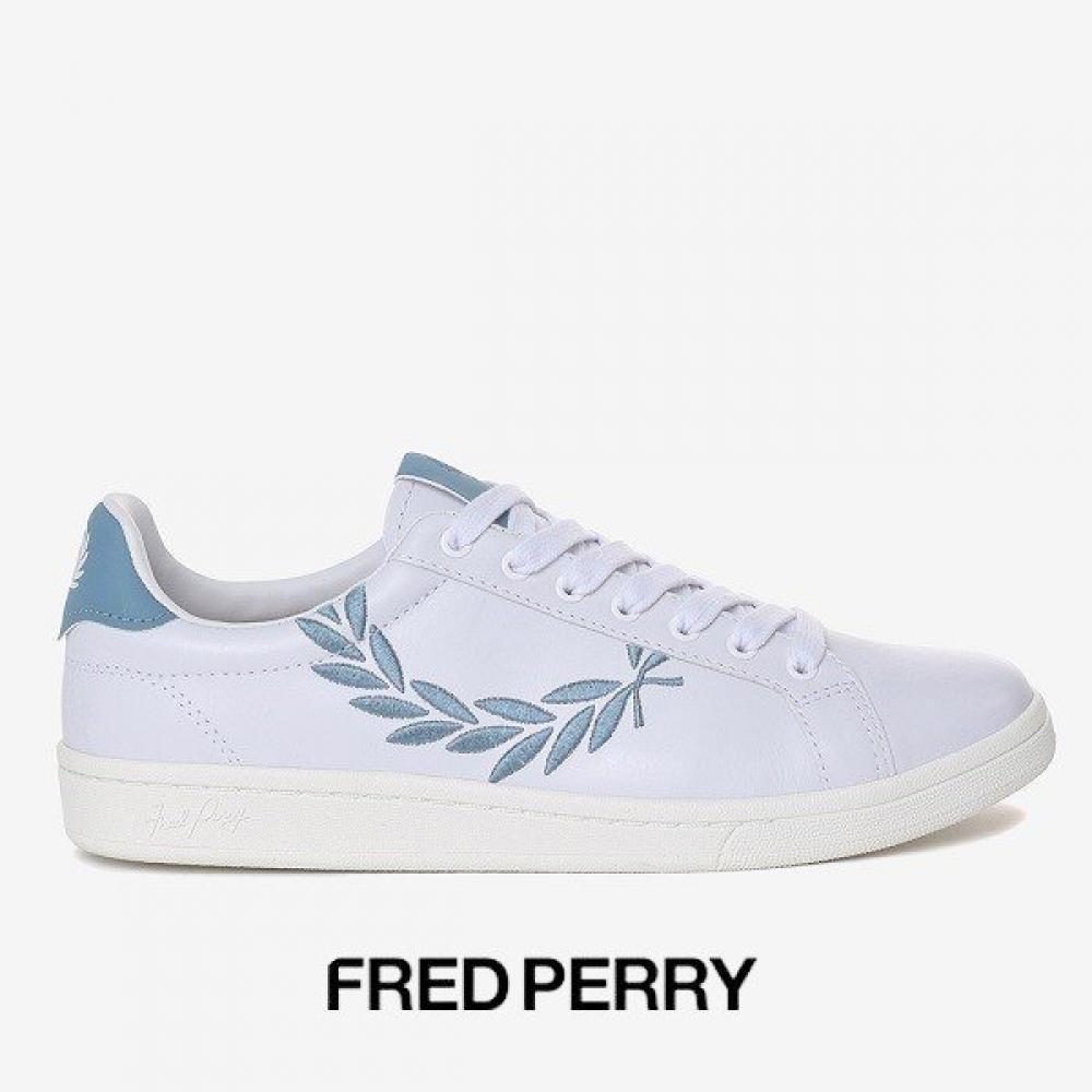 Fred Perry Кожаные кроссовки B721 с графическим лавровым логотипом 220
